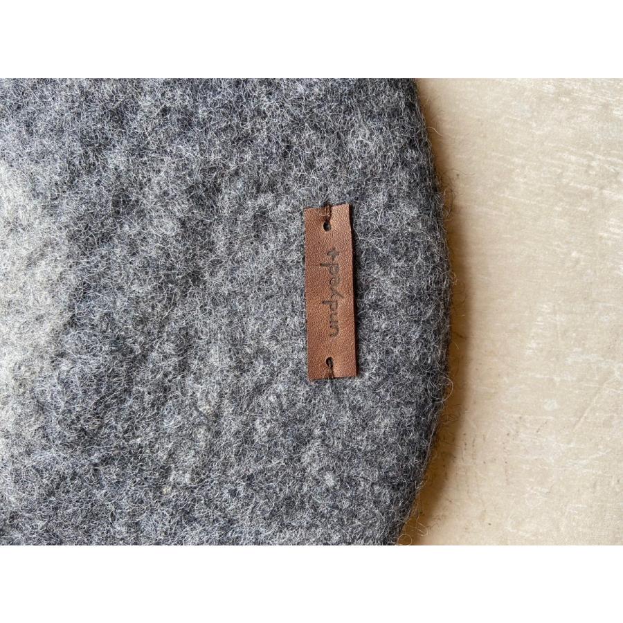 フェルト チェアーパッド　ラウンド　ナチュラルカラー/椅子座布団 |  | 13