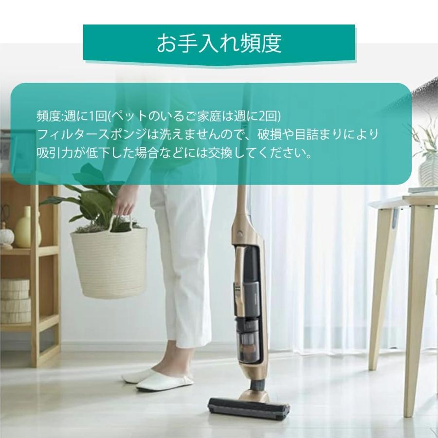 日立（HITACHI） 日立用 掃除機 スポンジフィルター 互換品 2/4/8個 PV