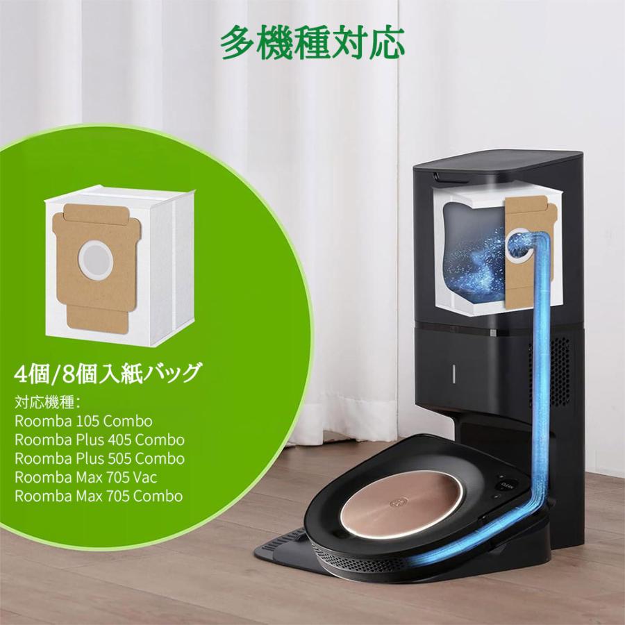 Roomba Essential ルンバ　新品紙パック5枚付き ルンバ irobot アイロボット 紙パック Roomba 消耗品 105 405 505 705