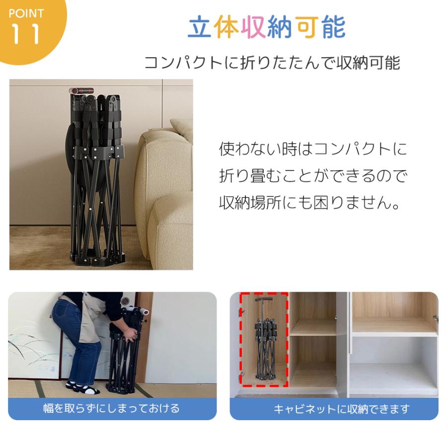 トランポリン 折りたたみ 組立不要 コンパクト 収納便利 106CM 手すり