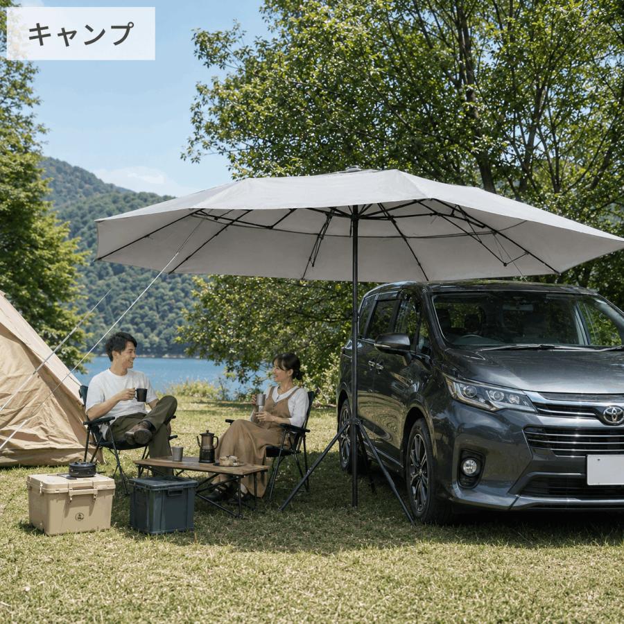 パラソル ガーデンパラソル アウトドア キャンプ 大型 UVカット 屋外