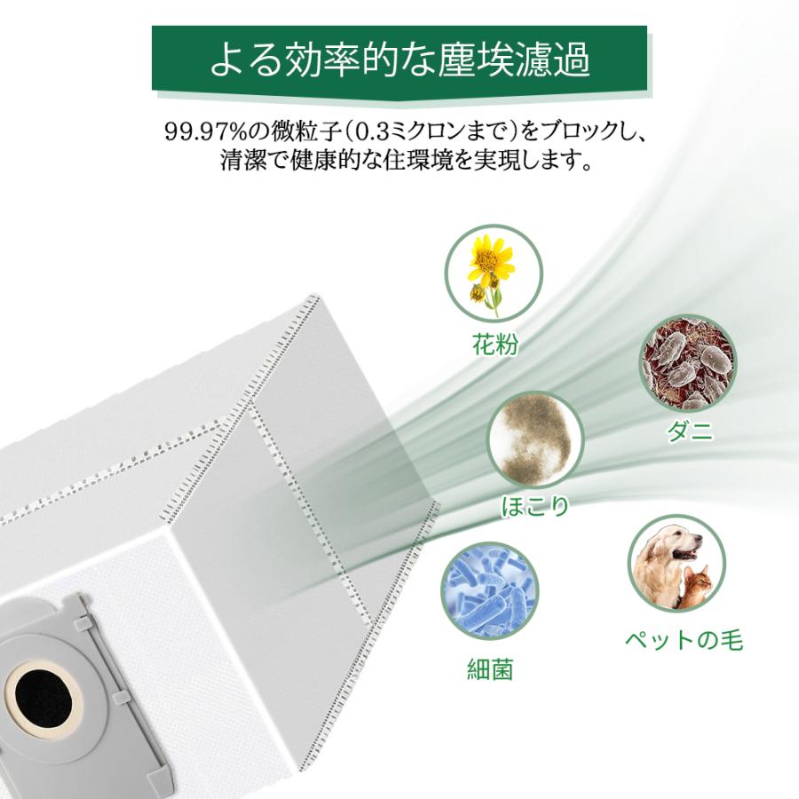 DEEBOT エコバックス ecovacs 紙パック OMNI T50 T80 T50PRO ロボット