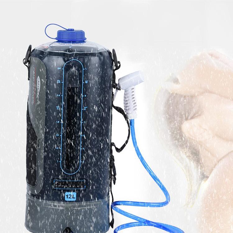 ポータブルシャワー 12l アウトドア キャンプ 太陽 温水 お湯 シャワー コンパクト 災害 キャンプ場 海水浴 水遊び q 手洗い 車 Une 431 森のhouse 通販 Yahoo ショッピング
