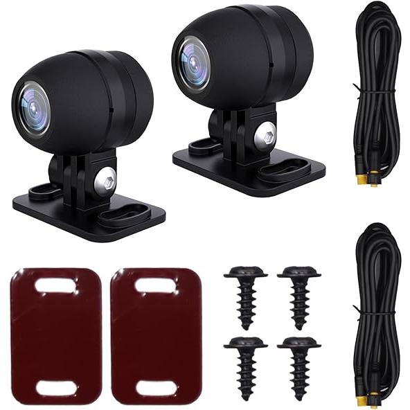 UNE カメラ バイク用 前後カメラセット 1080P T65シリーズ適合 専用カメラ ドライブレコーダー sony322 322 | 