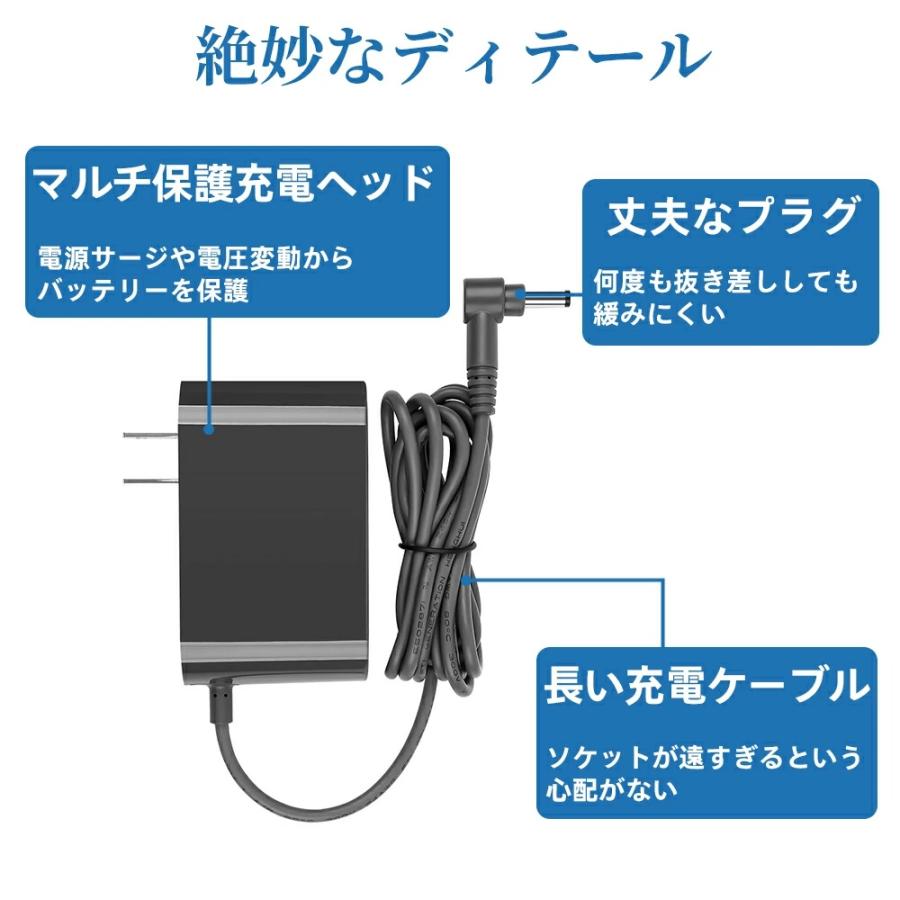 ダイソン (dyson) 充電器 V10 SV12 ACアダプター 互換 ダイソン (dyson) 充電器 V10 SV12 ACアダプター 互換