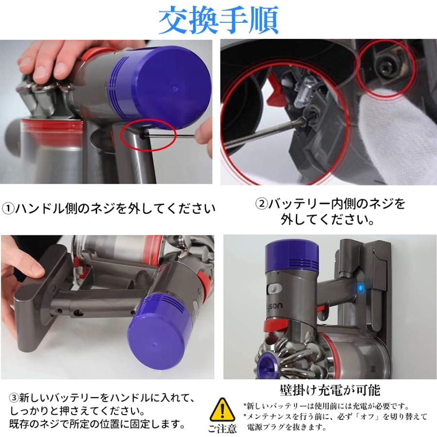 000-065 ダイソン V7 バッテリー新品 分解掃除 消毒済 ダイソン掃除機、中国製の「非純正バッテリー」で火災多発…使用してい