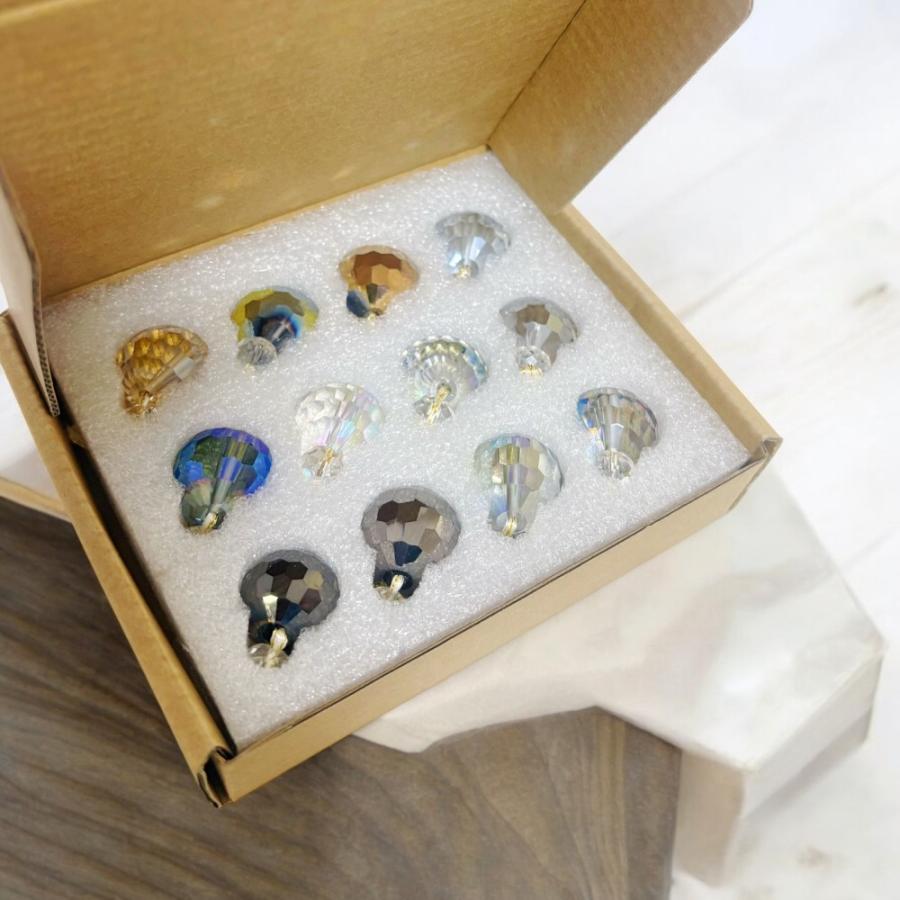 12色セット】サンキャッチャー クリスタルボール｜吊り下げインテリア