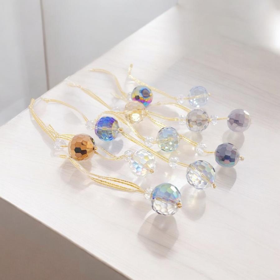 12色セット】サンキャッチャー クリスタルボール｜吊り下げインテリア