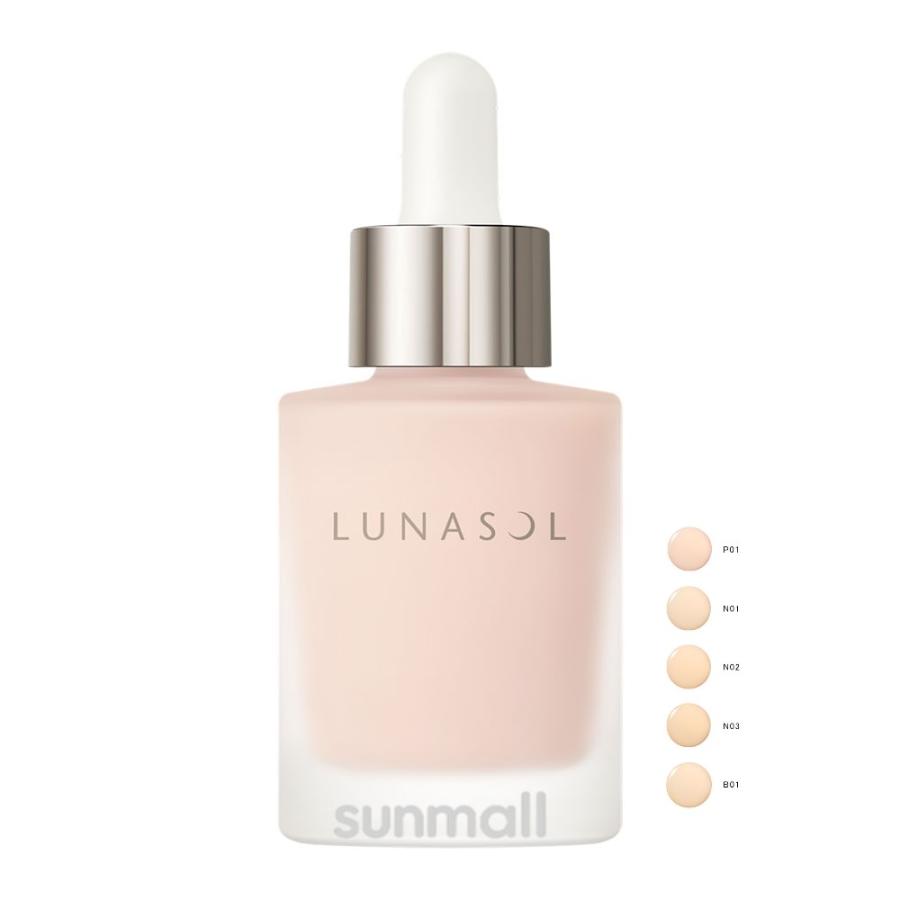 lunasol ルナソル カラーオイルセラム　25mL／リキッドファンデーション 正規品 LUNASOL（ルナソル） カラーオイルセラム 25mL／リキッド