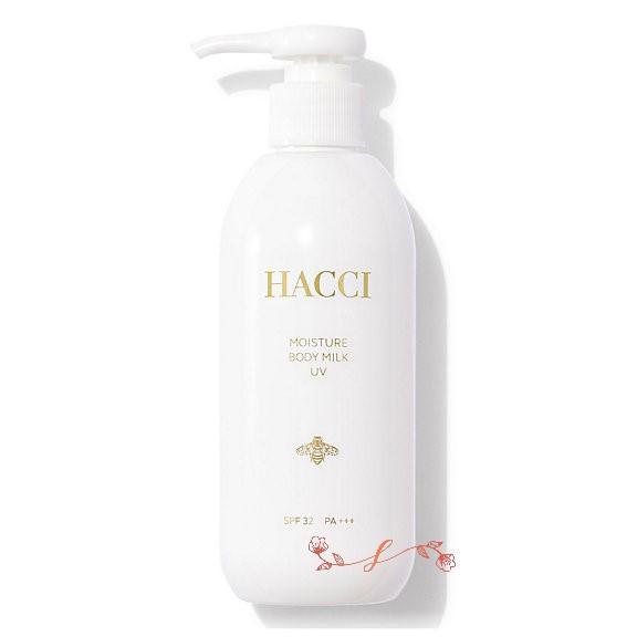 HACCI hacci ハッチモイスチャーボディミルクUV / SPF32 PA+++ 250mL/サンケア 正規品 : une fleur ...