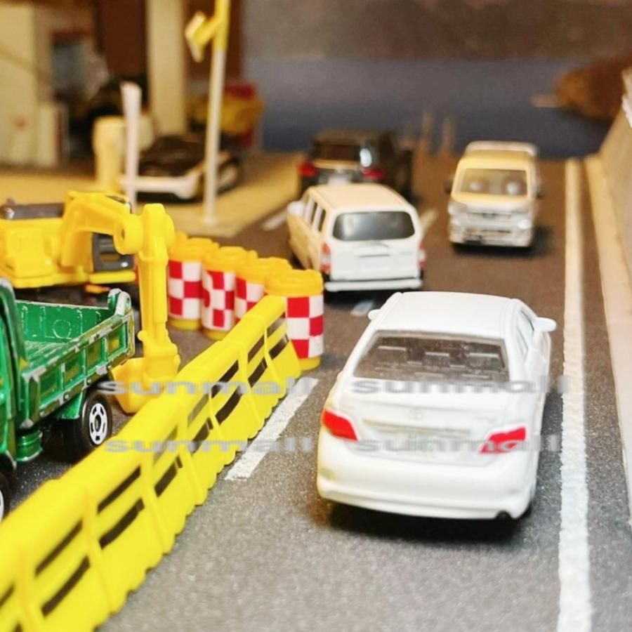 1点販売】【7タイプ選択】ミニチュア 道路工事セット 工事用バリケード