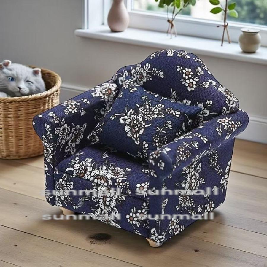 1セット3点販売】【2人掛け＋1人掛け×2】ミニチュアソファ ミニチュア