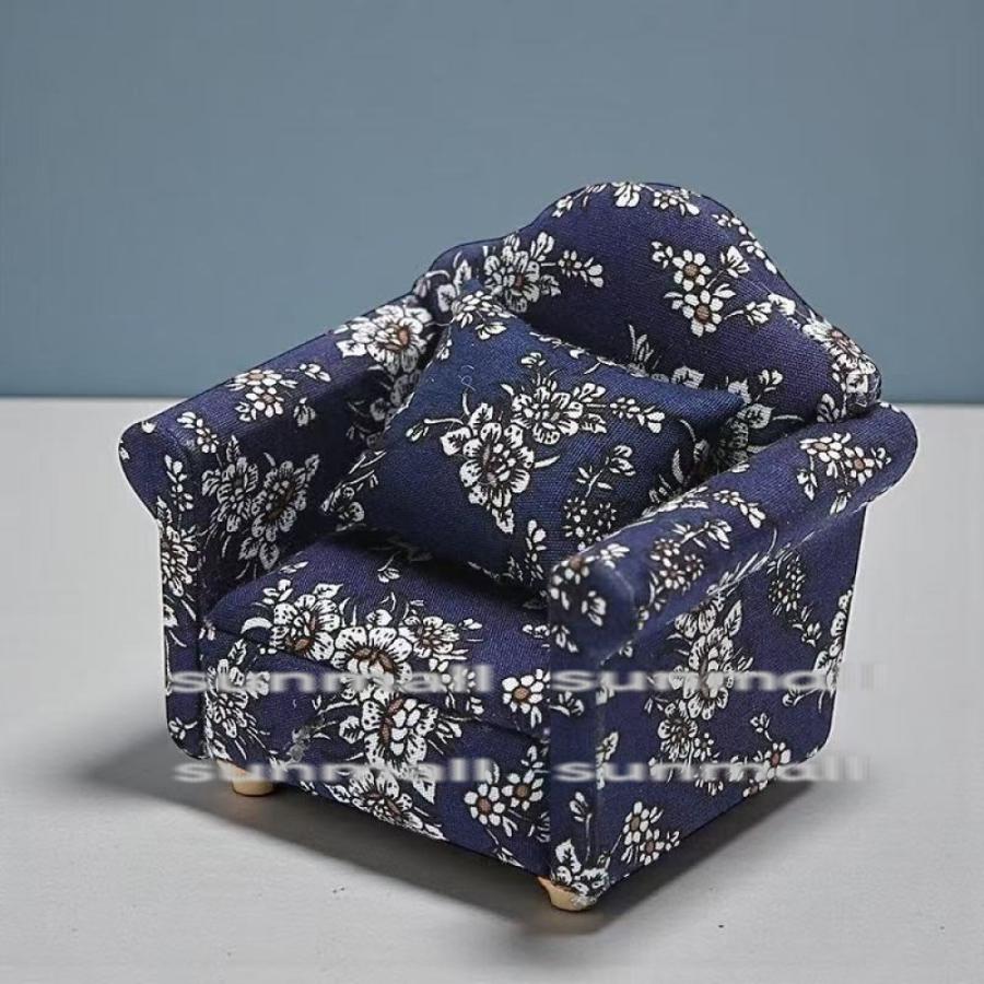 1セット3点販売】【2人掛け＋1人掛け×2】ミニチュアソファ ミニチュア