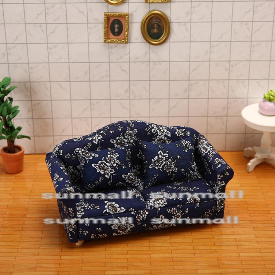1セット3点販売】【2人掛け＋1人掛け×2】ミニチュアソファ ミニチュア