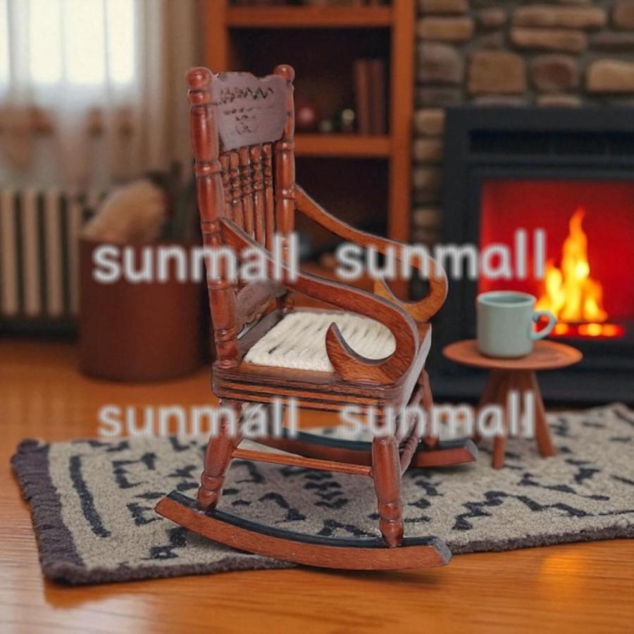 ロッキングチェア　フィギュア　ハンドメイド ロッキングチェア フィギュア ハンドメイド