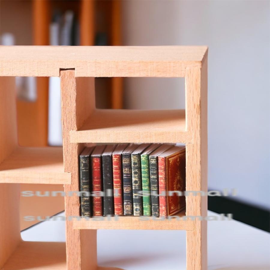 1セット3冊販売】【選べる8色】ミニチュア 洋書 レトロブック 3冊