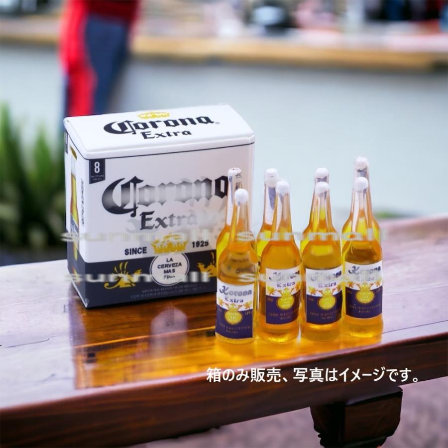 1点販売】【選べる4色】ミニチュア段ボール ビールケース風 ドール