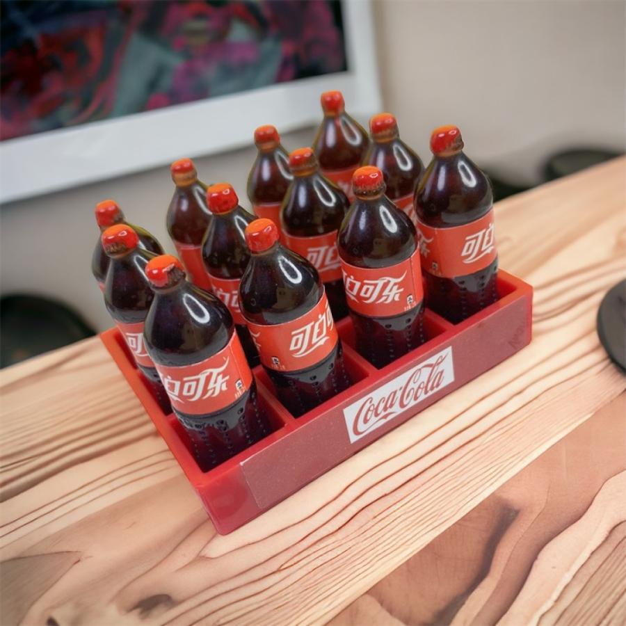 ミニチュアドールハウスソフトドリンクファミリーサイズペット