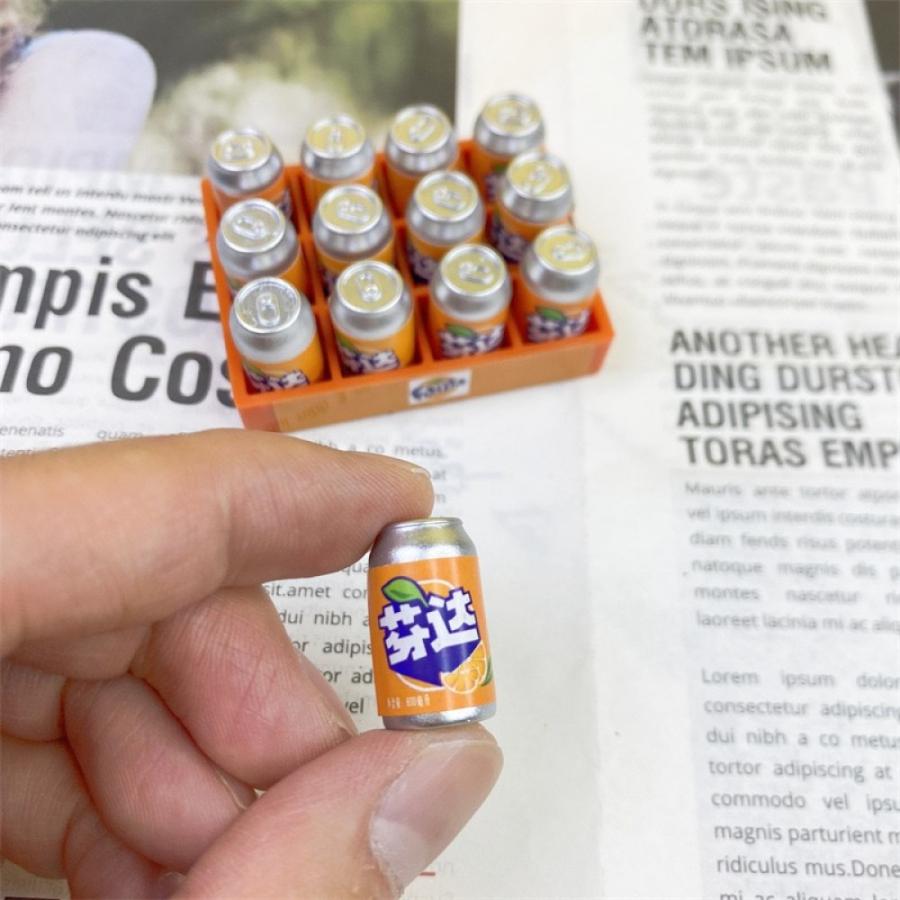 ミニチュア　ドリンクセット 楽天市場】90000211（12本セット）ミニチュアドールハウスソフト