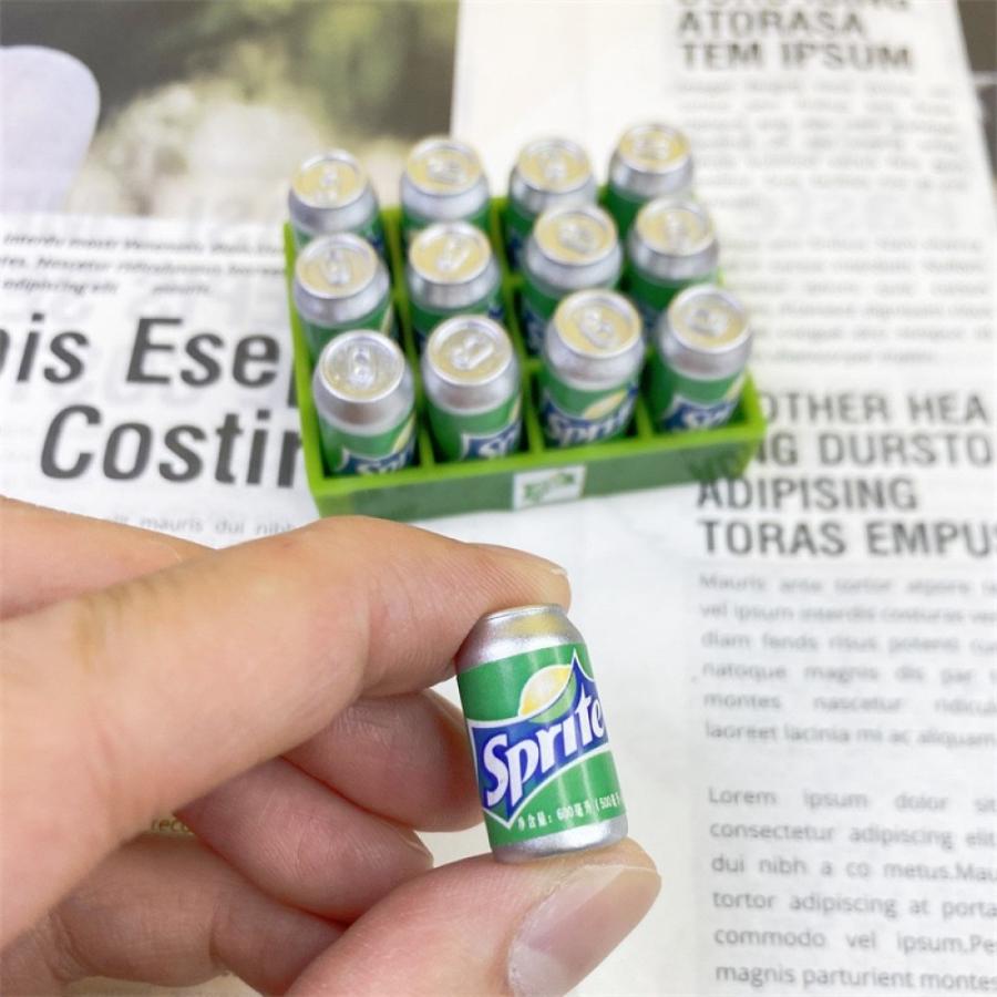 ミニチュア　ドリンクセット 楽天市場】90000211（12本セット）ミニチュアドールハウスソフト