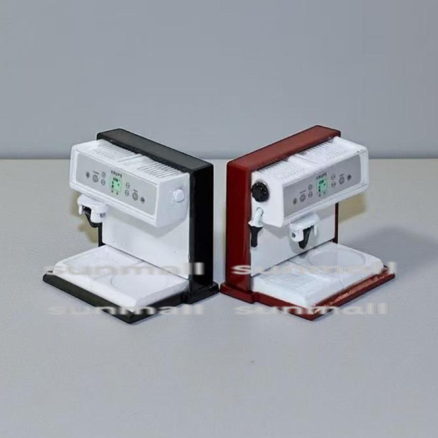 1点のみ販売】【2色選択】【点滅なし】ミニチュアコーヒーメーカー 2色