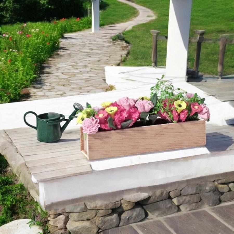 1点）ミニチュア花壇 グーレーガーデン（木製箱）ミニチュアガーデン