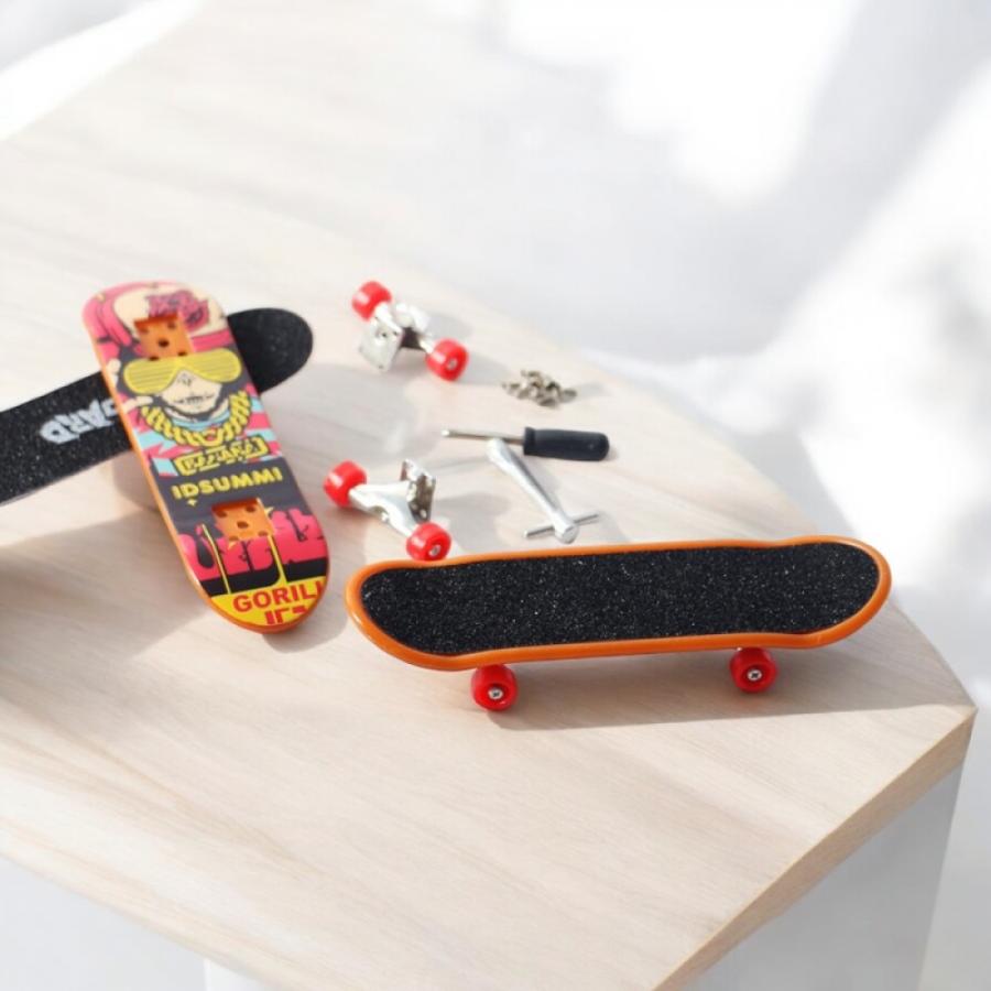 1セット3点）ミニチュアスケートボード ミニチュアスポーツ用品 ドール