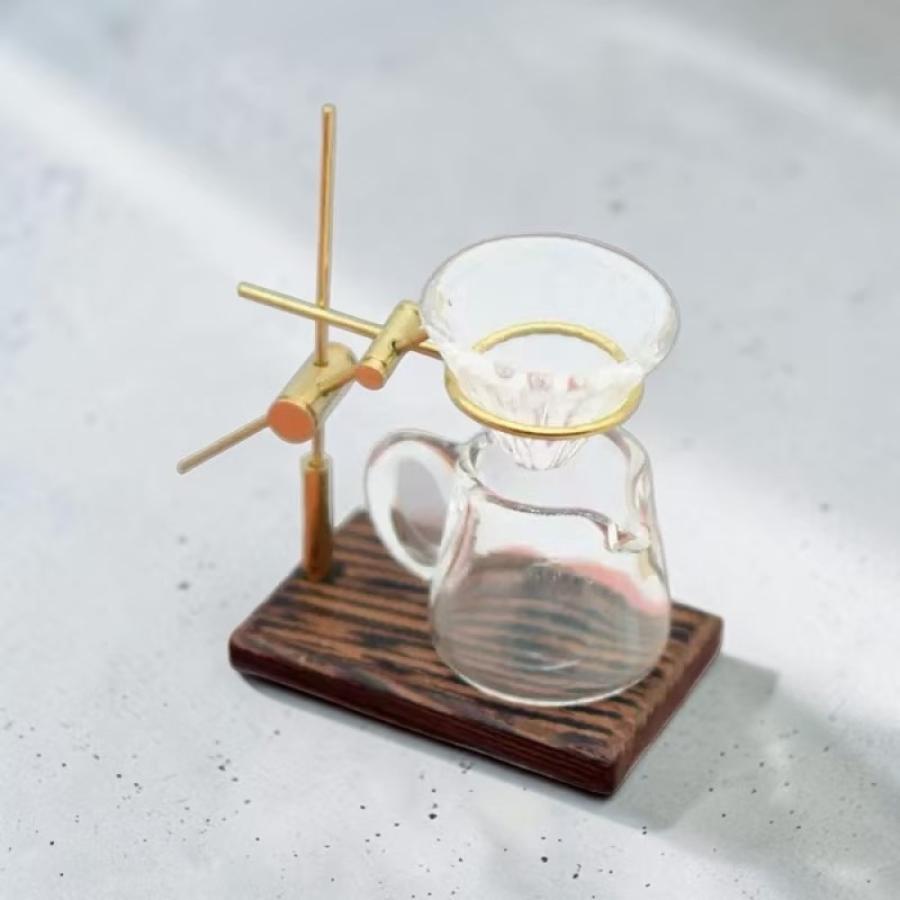 1セット販売】【組み立て式】ミニチュア コーヒードリップセット 1
