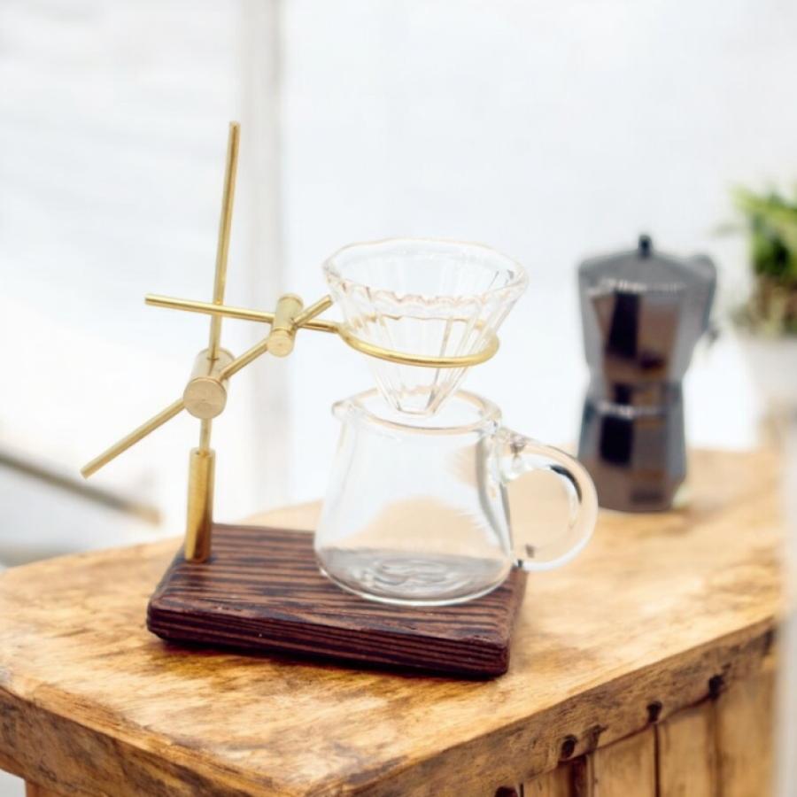 1セット3点）ミニチュアコーヒードリッパー コーヒー器具 1セット3点