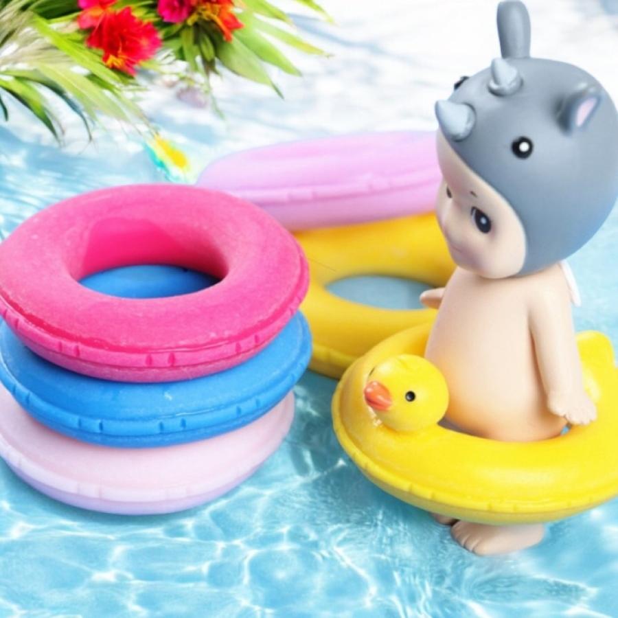ミニチュア 鴨うきわ ドールサイズ浮き輪 ドール用 ミニチュア浮き輪