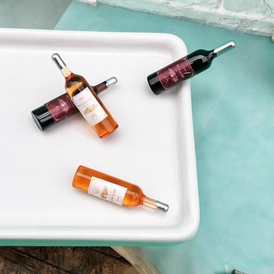 1点）ミニチュアワインボトル DIYキット ミニチュアキット ミニボトル