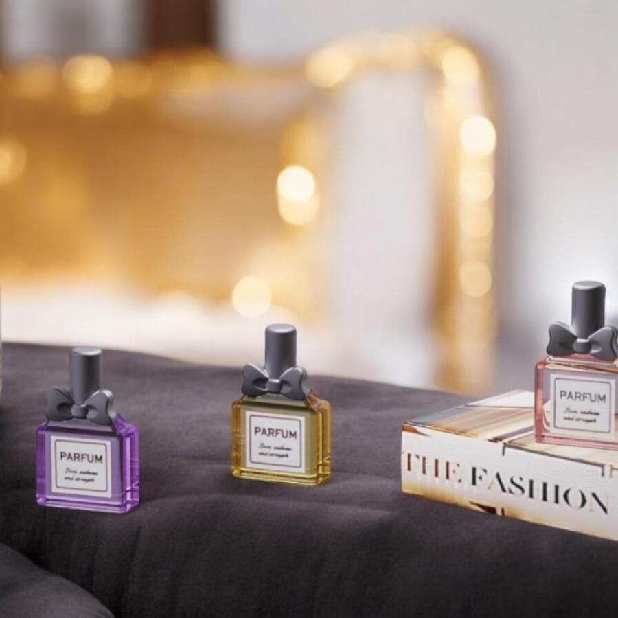 1セット5点入れ）ミニチュア化粧品セット（3色選択可）ミニチュア