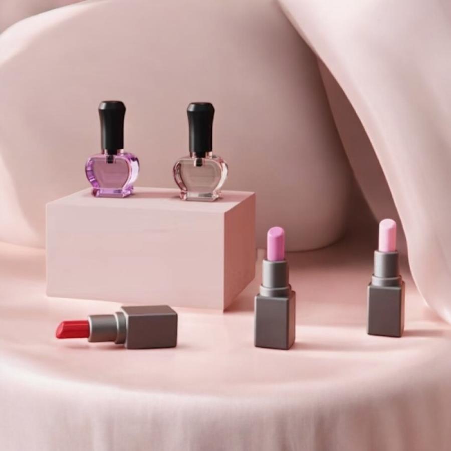 1セット5点入れ）ミニチュア化粧品セット（3色選択可）ミニチュア