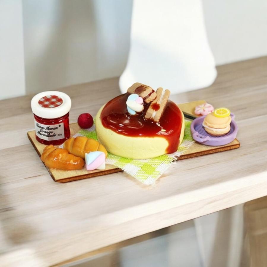 1セット選べる3種） ミニチュアデザートプレートセット（ケーキ