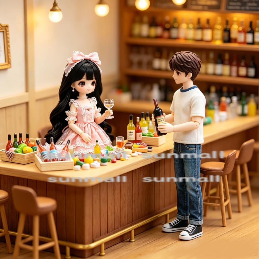 【1点のみ販売】【9タイプ選択可】【ランダム発送】ミニチュア ワイン＆野菜 マグネット ドールハウス ミニチュア雑貨 ミニチュア食品 ミニチュアワイン |  | 15