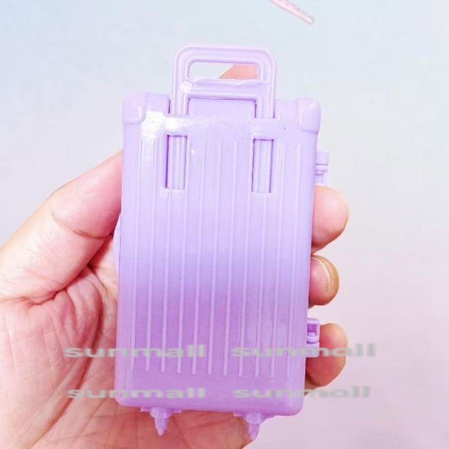 【1点のみ販売】【選べる4色】ミニチュア スーツケース キャリーケース ドール用 開閉式 小物収納 ミニキャリー ドールハウス ジオラマ 撮影小物 DIY レジン |  | 11