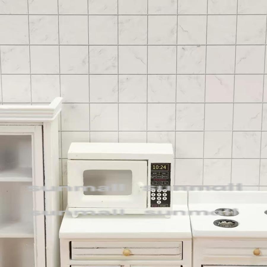 【1点販売】ミニチュア 電子レンジ 木製 ドア開閉可能 ドールハウス 家具 ミニチュア家電 約6.5cm DIY ジオラマ 撮影小物 ハンドメイド インテリア 模型 |  | 12