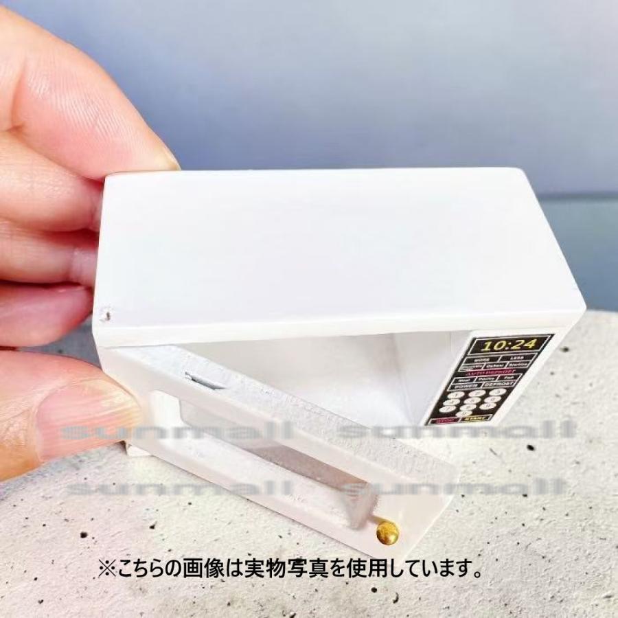 【1点販売】ミニチュア 電子レンジ 木製 ドア開閉可能 ドールハウス 家具 ミニチュア家電 約6.5cm DIY ジオラマ 撮影小物 ハンドメイド インテリア 模型 |  | 07