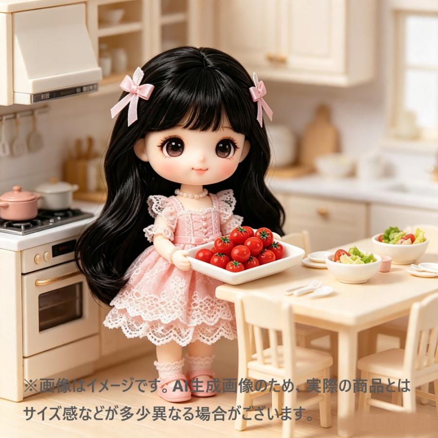 【1点販売】ミニチュア トマト 1点販売 約16mm ドールハウス ミニチュアフード 野菜 食品サンプル風 リアル 撮影小物 |  | 01