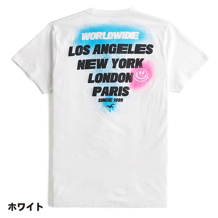 ホリスター メンズ グローイン ザ ダーク ロゴグラフィック半袖Tシャツ 畜光 Hollister Glow-in-the-Dark Logo Graphic Tee 4カラー｜unechambre｜03