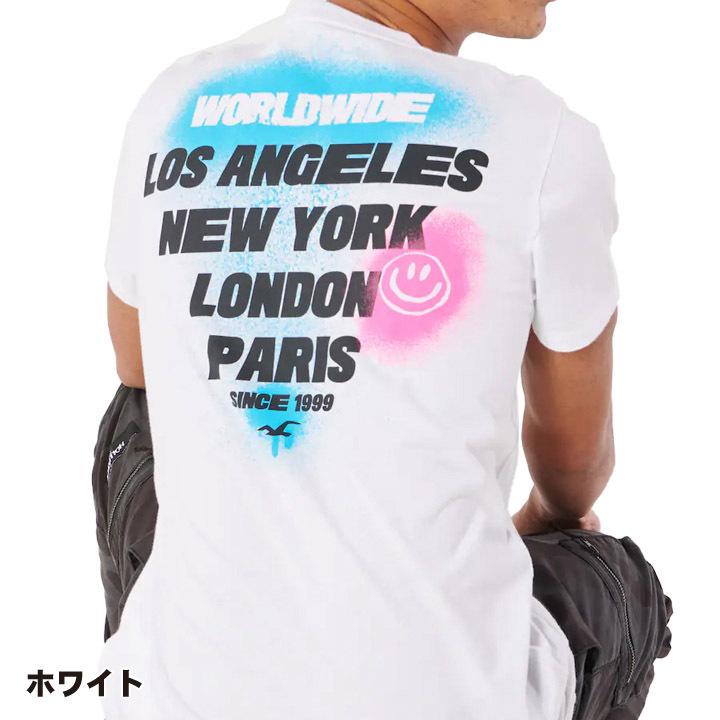 ホリスター メンズ グローイン ザ ダーク ロゴグラフィック半袖Tシャツ 畜光 Hollister Glow-in-the-Dark Logo Graphic Tee 4カラー｜unechambre｜05