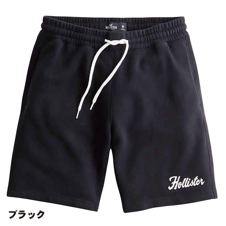 ホリスター メンズ 刺繍ロゴグラフィック フリースショートパンツ 9インチ 裏起毛 Hollister ハーフパンツ スウェット ショーツ 3カラー｜unechambre｜05