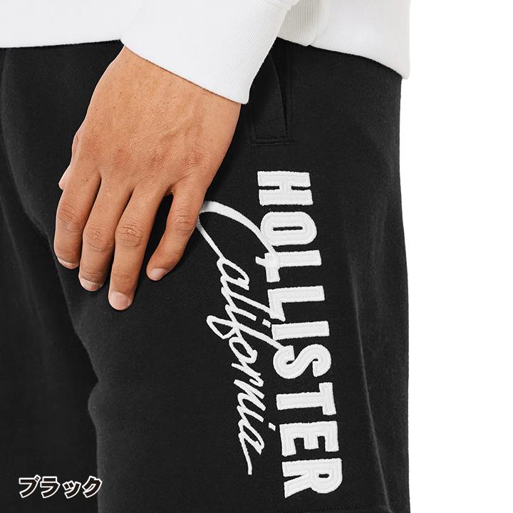 ホリスター メンズ 刺繍ロゴグラフィック フリースショートパンツ 9インチ 裏起毛 Hollister Fleece Shorts ハーフパンツ スウェット ショーツ 4カラー｜unechambre｜05