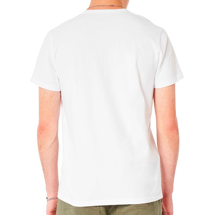 ホリスター メンズ 刺繍アップリケ バーシティーロゴ グラフィック半袖Tシャツ Hollister Varsity Logo Graphic Tee ホワイト｜unechambre｜03