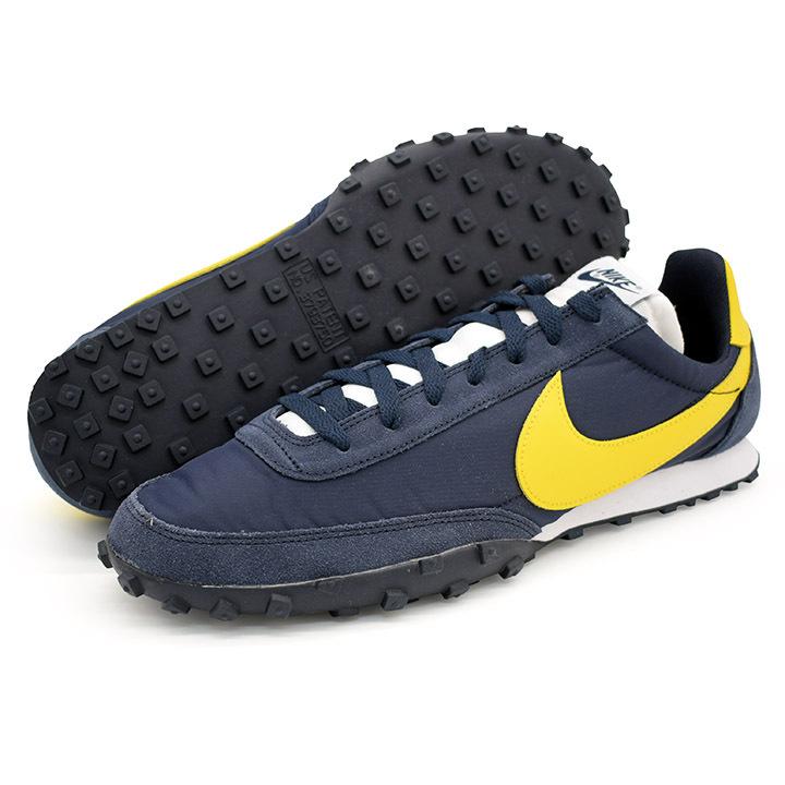 ロングセラー 国内未発売 ナイキ ワッフル レーサー Nike Waffle Racer Obsidian Chrome Yellow White ネイビー イエロー Cn8116 400 無条件 特別価格 Www Skylanceronline Com