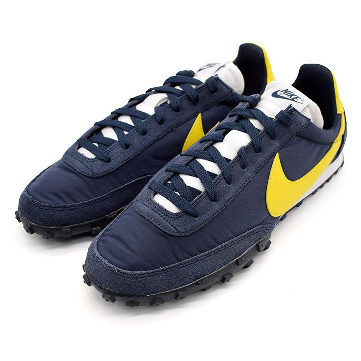 ロングセラー 国内未発売 ナイキ ワッフル レーサー Nike Waffle Racer Obsidian Chrome Yellow White ネイビー イエロー Cn8116 400 無条件 特別価格 Www Skylanceronline Com