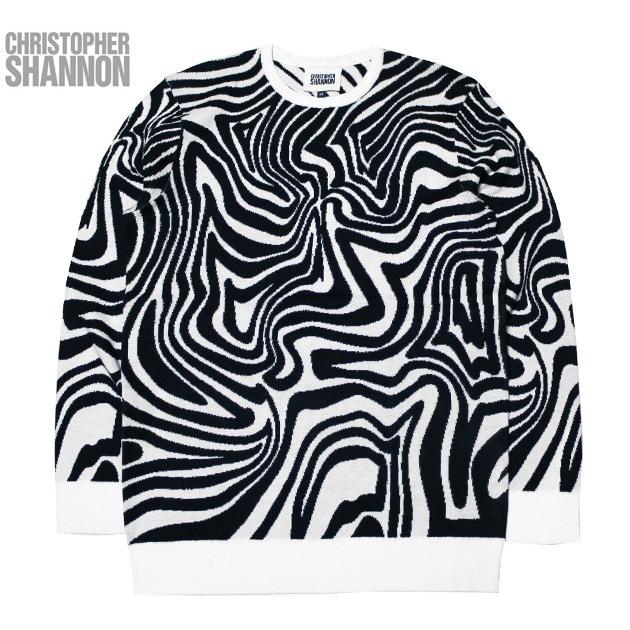 CHRISTOPHER SHANNON (クリストファー シャノン) SWIRL KNIT
