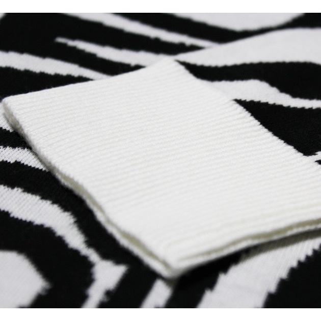 CHRISTOPHER SHANNON (クリストファー シャノン) SWIRL KNIT (BLACK 