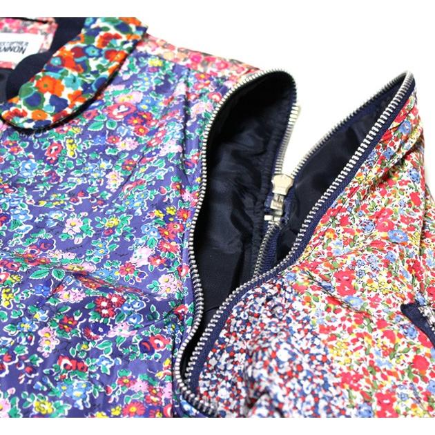CHRISTOPHER SHANNON (クリストファー シャノン) FLORAL QUILTED JACKET (MULTI) ボンバー/UNISEX マルチの画像