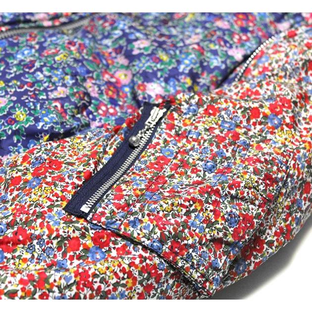 CHRISTOPHER SHANNON (クリストファー シャノン) FLORAL QUILTED JACKET (MULTI) ボンバー/UNISEX マルチの画像
